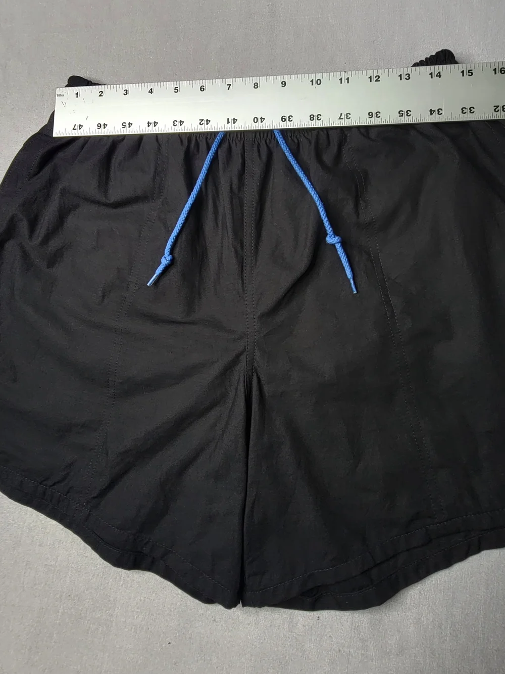 Speedo Vintage Swin Mens Short Nylon Mesh Lined Swinwear 90' Size L